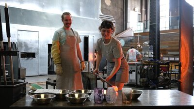 Make Your Own Bird Glass Blowing Experience at Canberra Glassworks