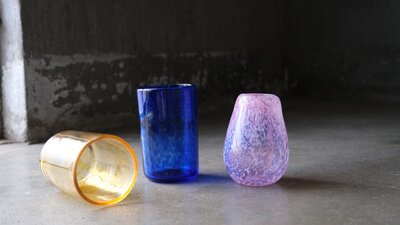 Make Your Own Vessel: tumbler or small vase Glass blowing experience at Canberra Glassworks