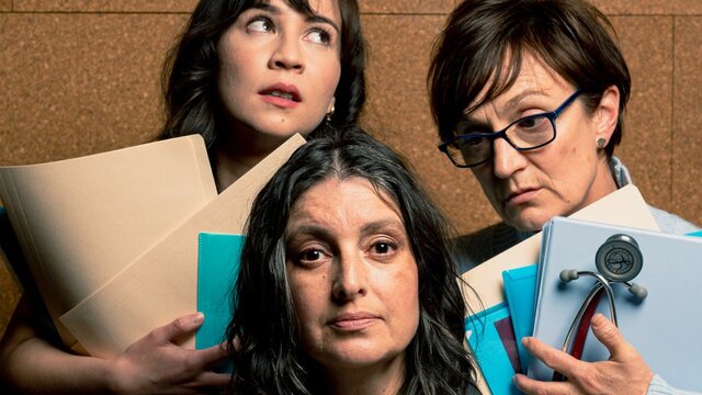 GOD 3 women staring at each other