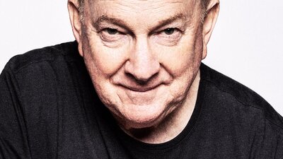 A close-up portrait of Graeme Connors.