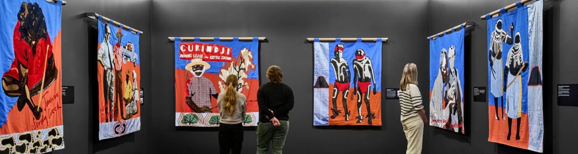 Gurindji Freedom Banners Exhibition in Canberra