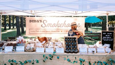 Deda's Smoke house stall Deda's Smoke house stall