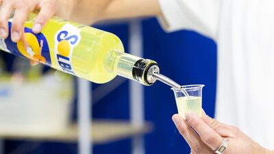 Solbevi sampling their limoncello