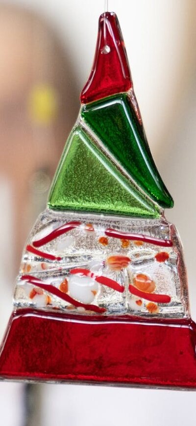 A Fiery Heart Christmas Tree decoration