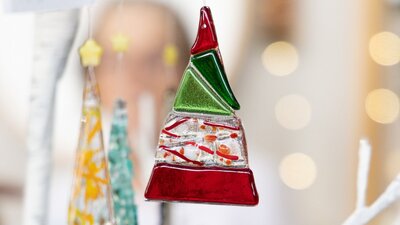 A Fiery Heart Christmas Tree decoration
