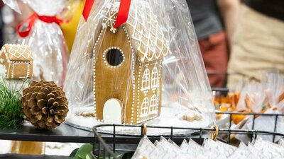 Gourmet Czech Gourmet Czech gingerbread house at the Handmade Market