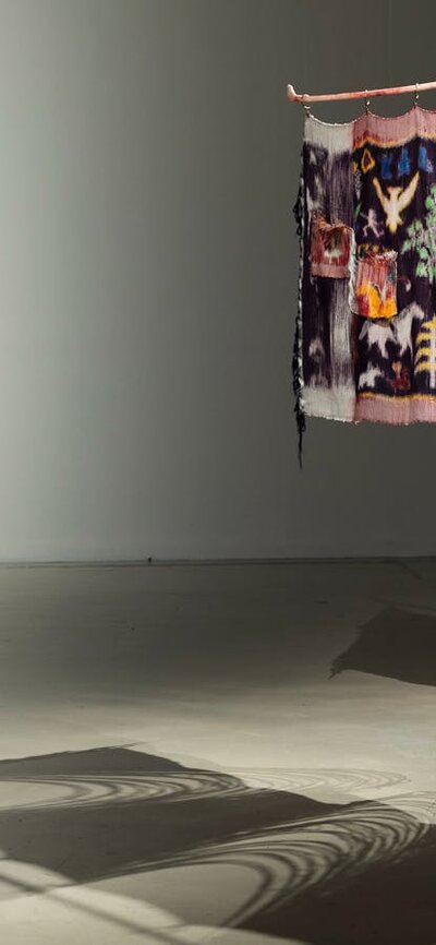 Linda Sok, Reincarnations of an altar cloth, installation view Linda Sok, Reincarnations of an altar cloth, installation view