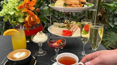 High tea