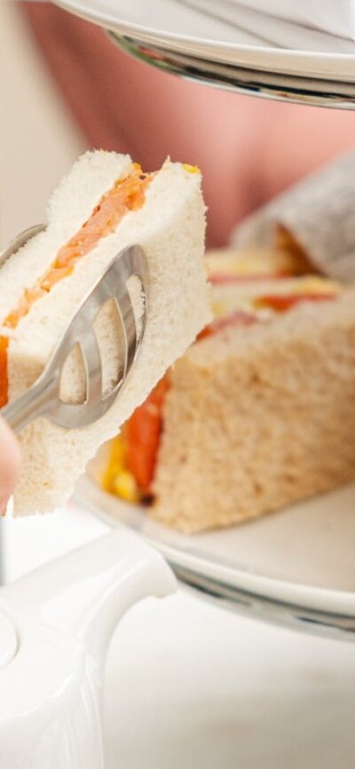 Tea sandwiches at high tea
