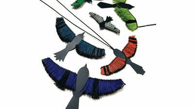Clarity of Flight series, jewellery by Vicki Mason Clarity of Flight series, jewellery by Vicki Mason