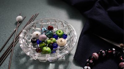 Glass Flameworked Beads