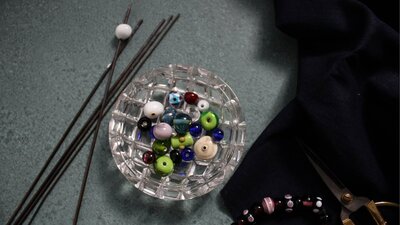 Glass Flameworked Beads