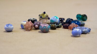 Glass Flameworked Beads