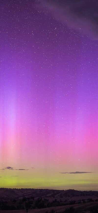 Capital region aurora Jan 2026 A lovely display of the aurora that occurred in the Capital region in January 2026