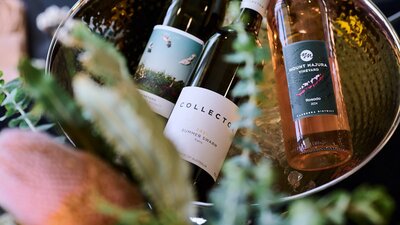 Taste Canberra wines at the Canberra Cellar Door Wines in an ice bowl