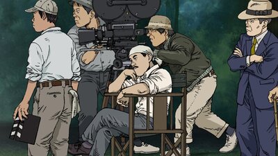 Still from short film Nezumikozō Jirokichi (鼠小僧次郎吉)