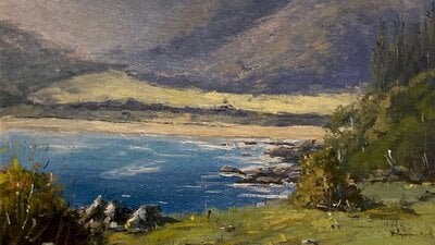 Looking Towards The Beach By Geoff Naylor