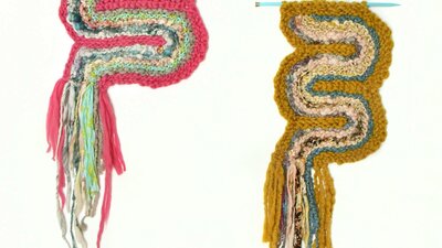 Learn Stacked Stitches with the Wiggle Tapestry Learn Stacked Stitches with the Wiggle Tapestry