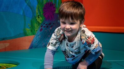 Child at Questacon's Little Explorers' Days