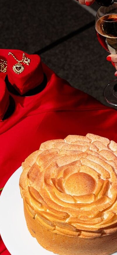 Image of cake trolley