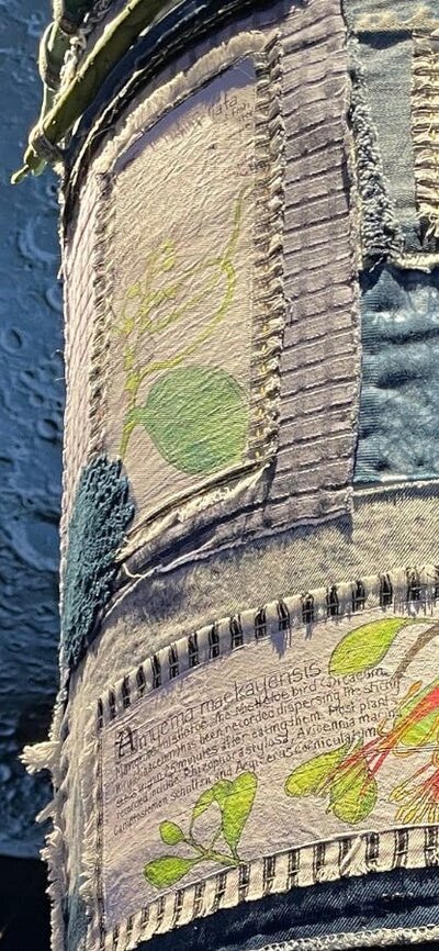 Artwork in the Mangroves - Tales from the Tide exhibition at Questacon