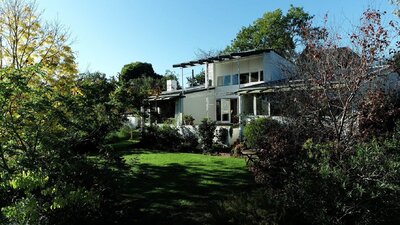 Manning Clark House Manning Clark House among serene greenery