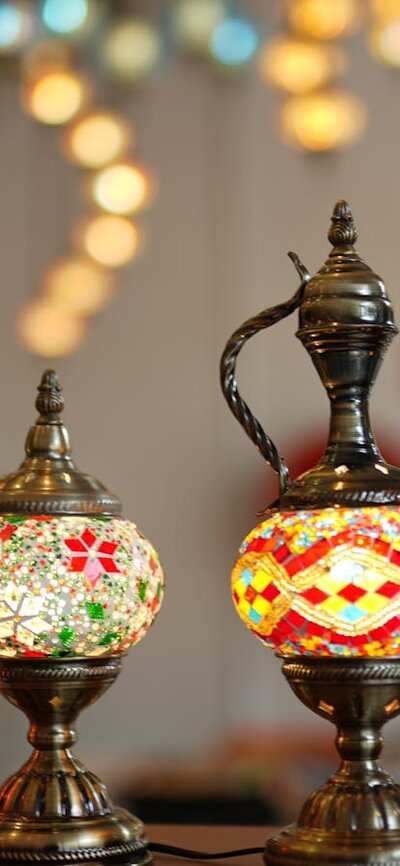 Mosaic Turkish Lamp