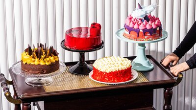 Space Kitchen Cake trolley