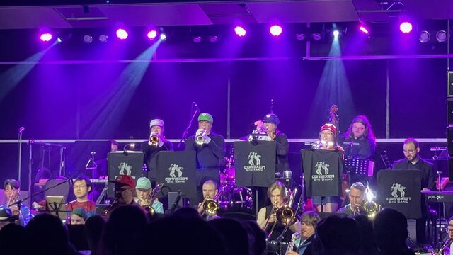 ConneXion Big Band in full flight This is one of the participating bands performing at a recent concert