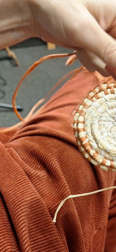 Coiled piece