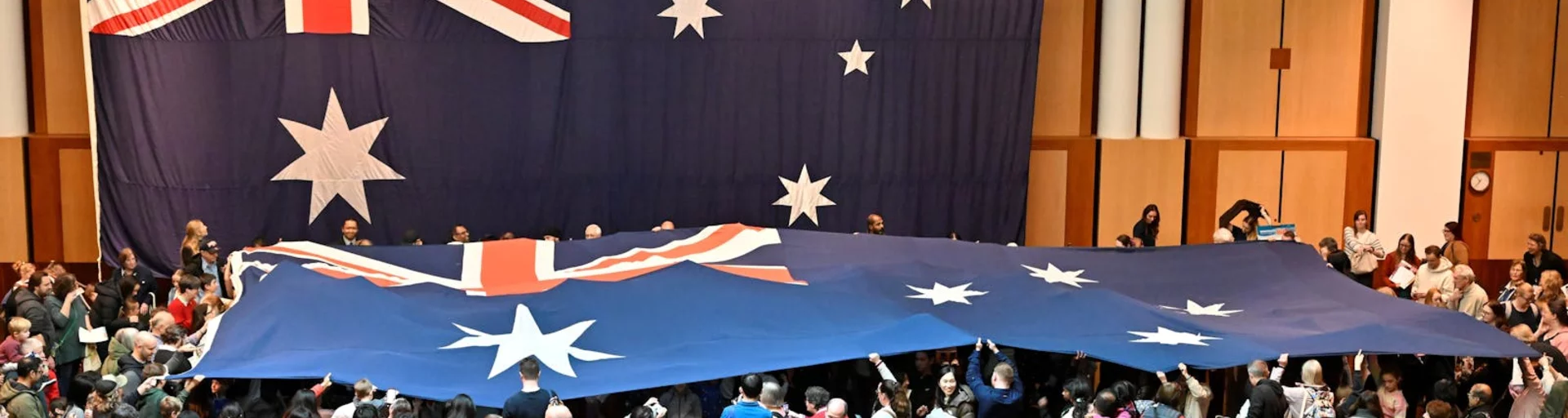 National Flag Day Celebration in Canberra