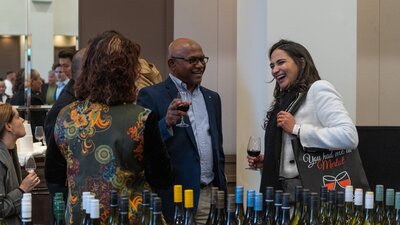 National Wine Festival - Tasting National Wine Festival - People conversing