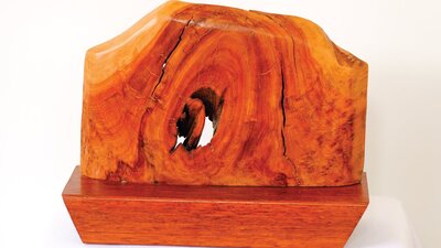 Small wooden sculpture