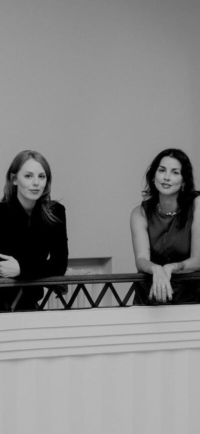 Pictured right is artist Mikaela Stafford, and pictured left is composer Kate Durman Pictured right is artist Mikaela Stafford, and pictured left is composer Kate Durman