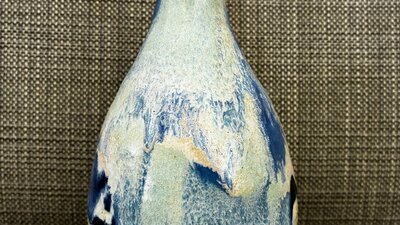 Dancing Blue Spire II by Amy Beggs-French