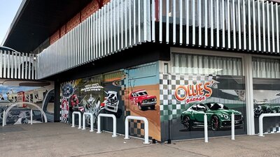 Extrenal View of Ollies' Garage External