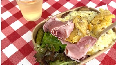 melted raclette