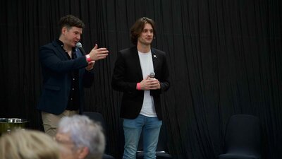 MC's Ned and Josh