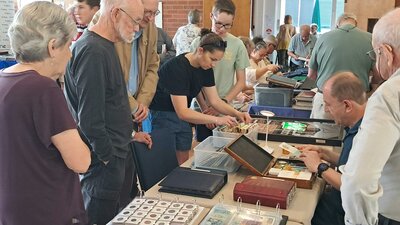 Everyone is welcome to attend the market, wide range of material available