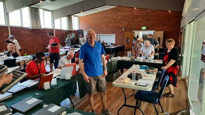 Kingston Baptist Hall Currie street. Stamp & Coin dealers from near & far come along.