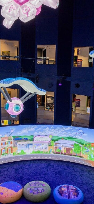 A view of Quantum Tomorrow: Imagined Futures at Questacon