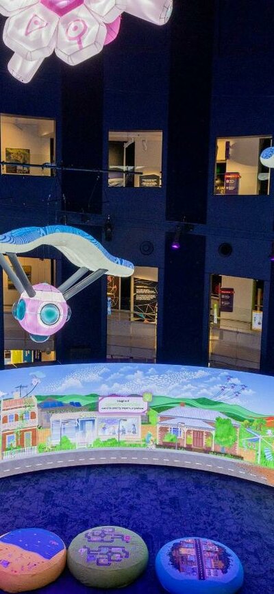 A view of Quantum Tomorrow: Imagined Futures at Questacon