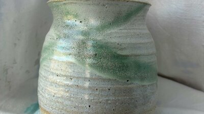 Hand thrown vessel by Amy Beggs-French