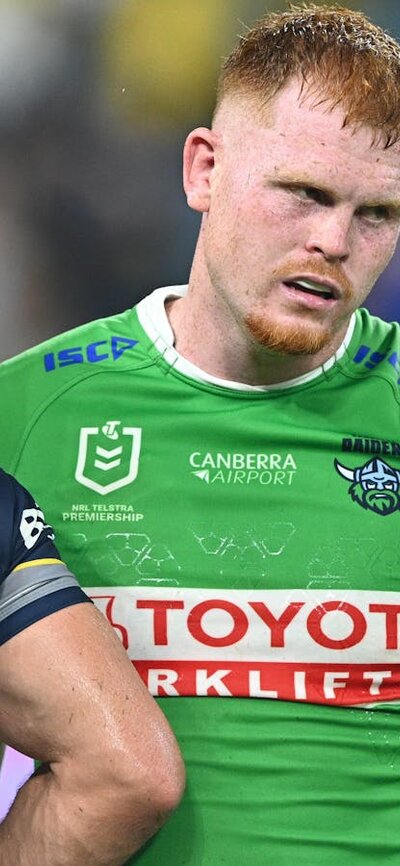 Canberra Raiders player Corey Horsburgh.