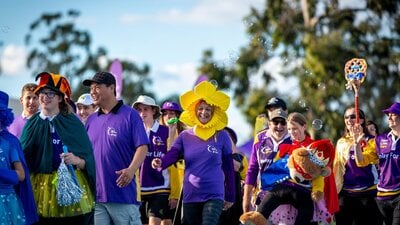 People participating in Relay Your Life