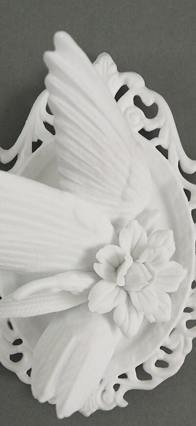 Ruth Ju-Shih Li - Etude III, 2025 Jingdezhen porcelain