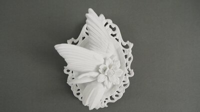 Ruth Ju-Shih Li - Etude III, 2025 Jingdezhen porcelain