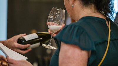 green lady tasting
