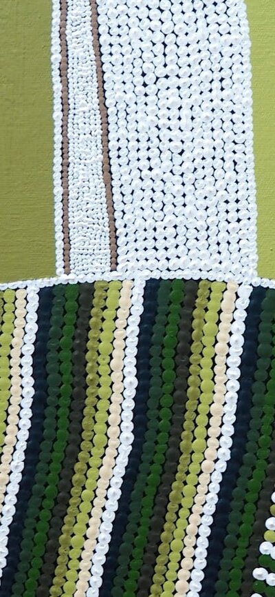 Thumelin Ruwi (green Country) painting