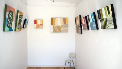 Gallery of Small Things with Amanda Westley paintings